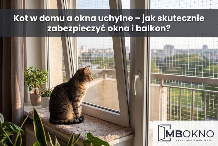 Kot w domu a okna uchylne &ndash; jak skutecznie zabezpieczyć okna i balkon